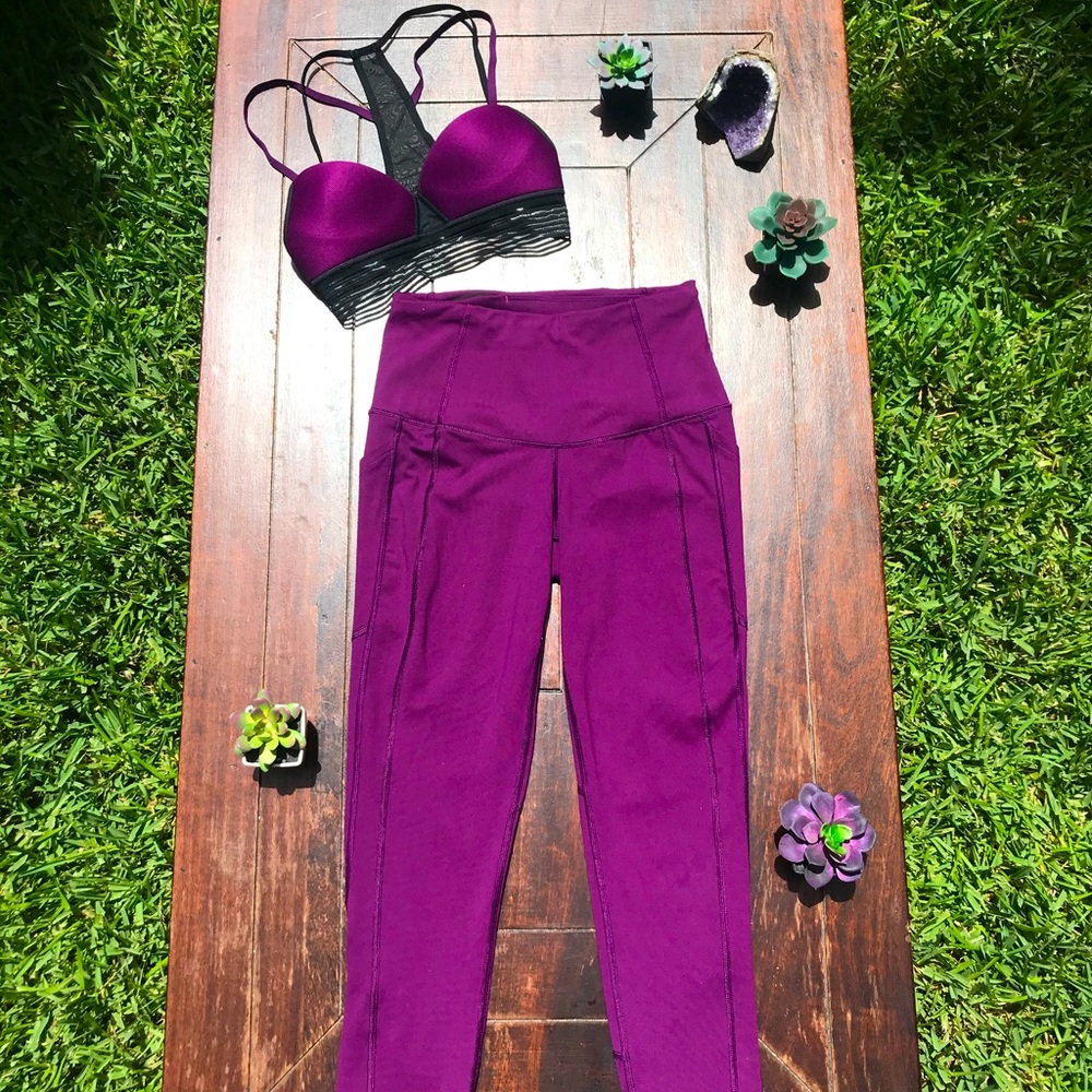 Victoria’s Secret workout pants & sports bra